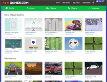 Tablet Screenshot of 155games.com